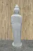 Product image 5 of the product “Standing Buddha with floral carving, Abudaya position. 40 x 28 x 152cm. Natural stone (river stone), stonemasonry ”